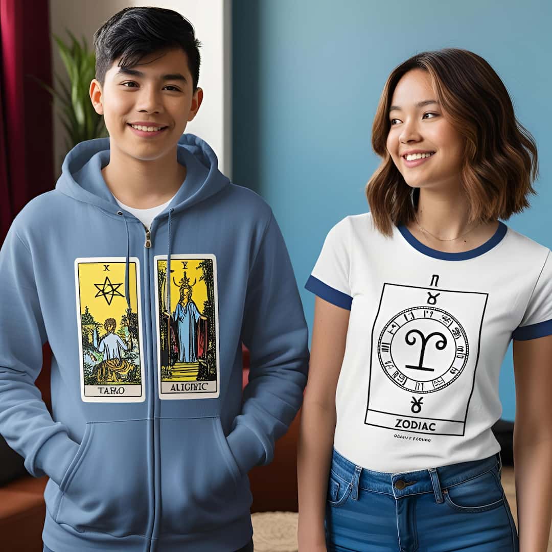 Trending T Shirt Designs ideas for 2025. Spiritual and Zodiac Sign Shirts custom print MyNameT