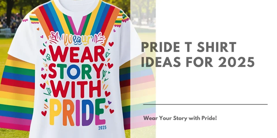 Pride T-Shirt Ideas for 2025 Wear Your Story with Pride Banner