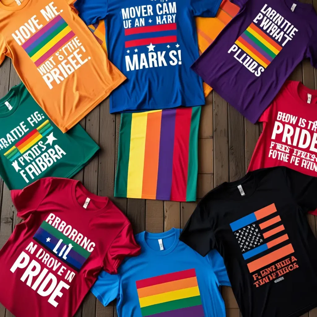 Pride T Shirt Samples