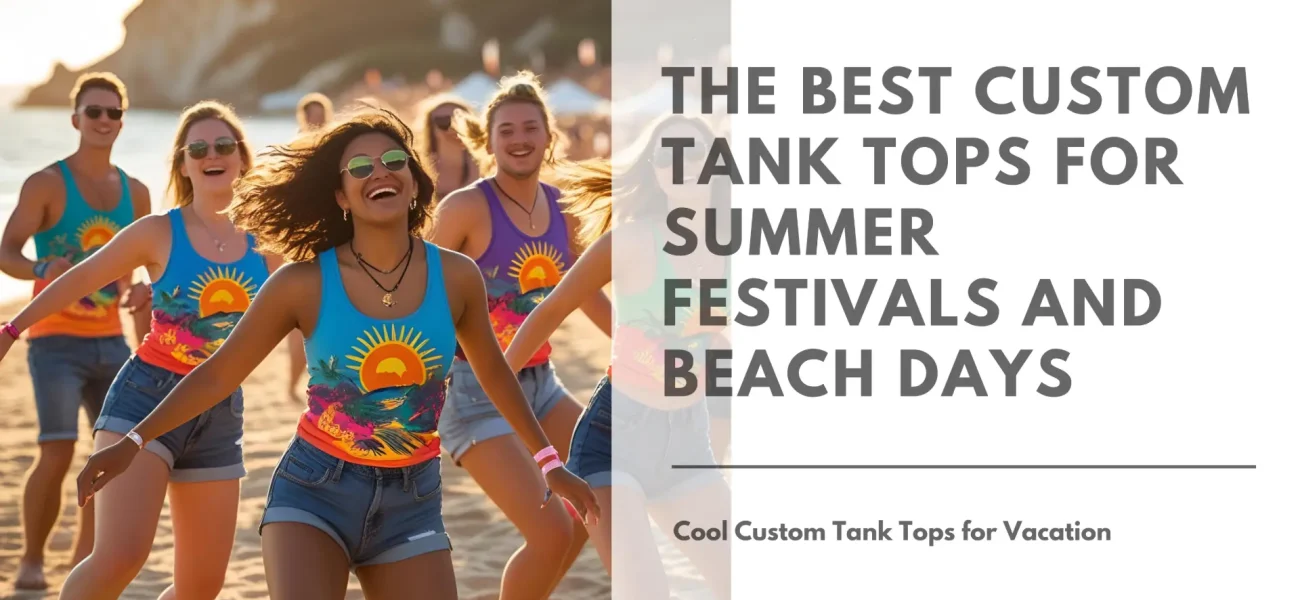 The Best Custom Tank Tops for Summer Festivals and Beach Days Featured Image