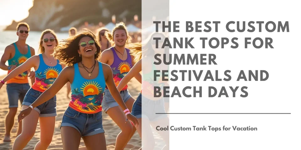 The Best Custom Tank Tops for Summer Festivals and Beach Days Featured Image
