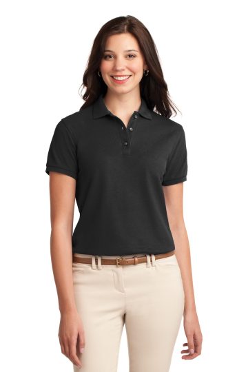 Port Authority Women’s Silk Touch Polo. L500