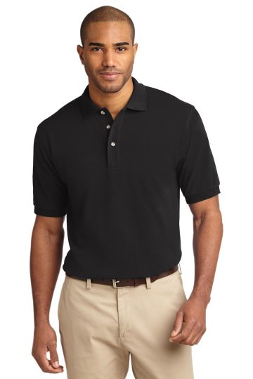 Port Authority Tall Heavyweight Cotton Pique Polo. TLK420