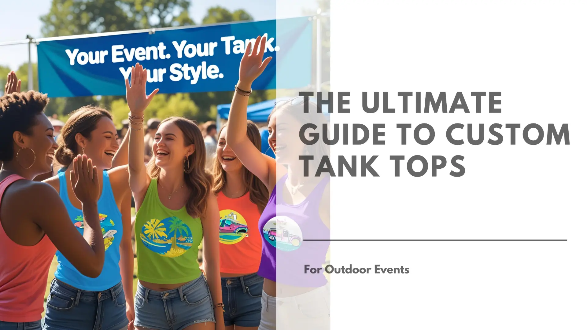 The Ultimate Guide to Custom Tank Tops for Outdoor Events Featured Image