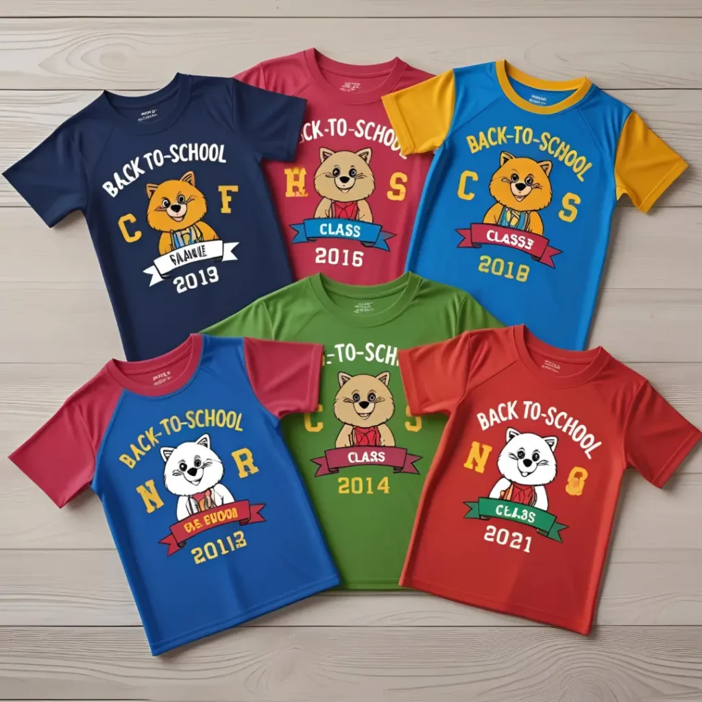 Back to School T Shirt Design Ideas