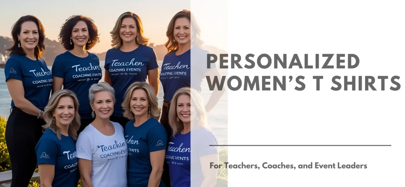 Personalized Women’s T Shirts for Teachers, Coaches, and Event Leaders Featured Image
