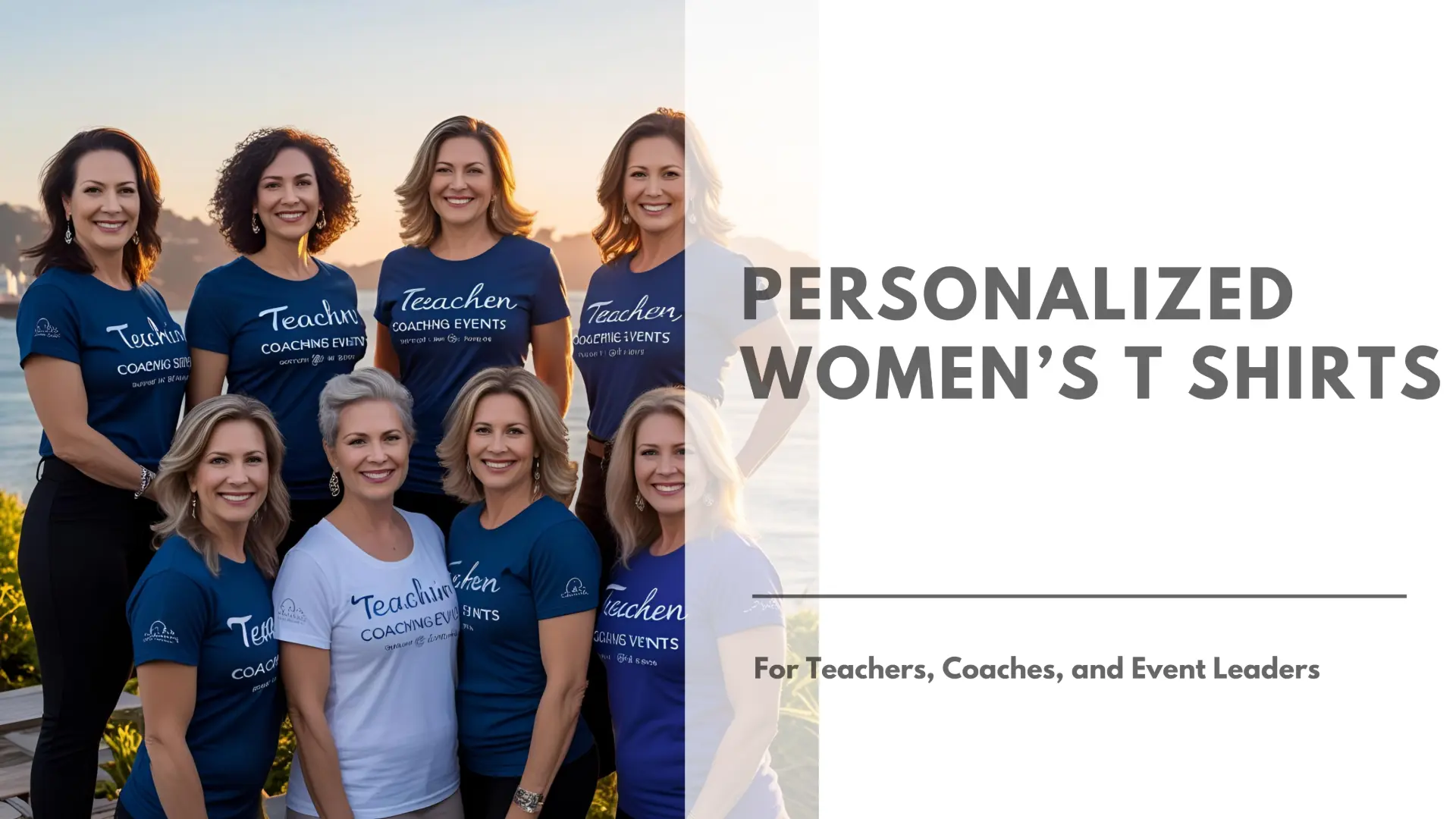 Personalized Women’s T Shirts for Teachers, Coaches, and Event Leaders Featured Image