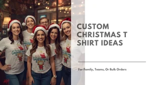 Custom Christmas T Shirt Ideas for Family Teams Or Bulk Orders Featured Image