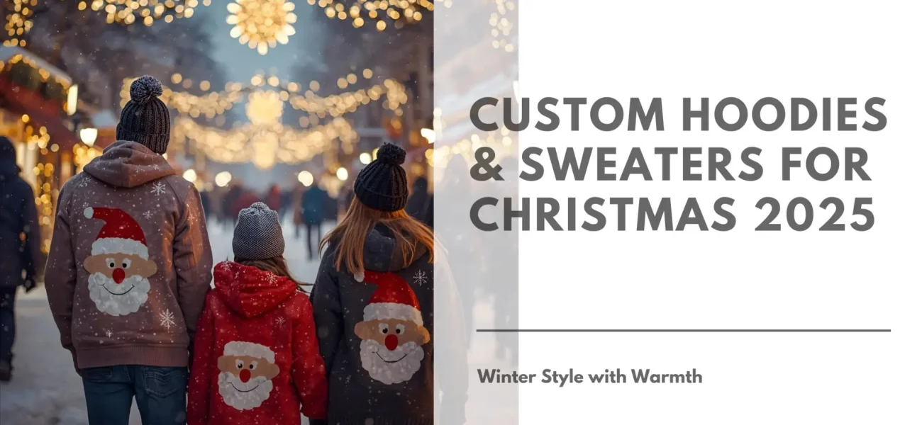 Custom Hoodies & Sweaters for Christmas 2025 - Winter Style with Warmth Featured Image