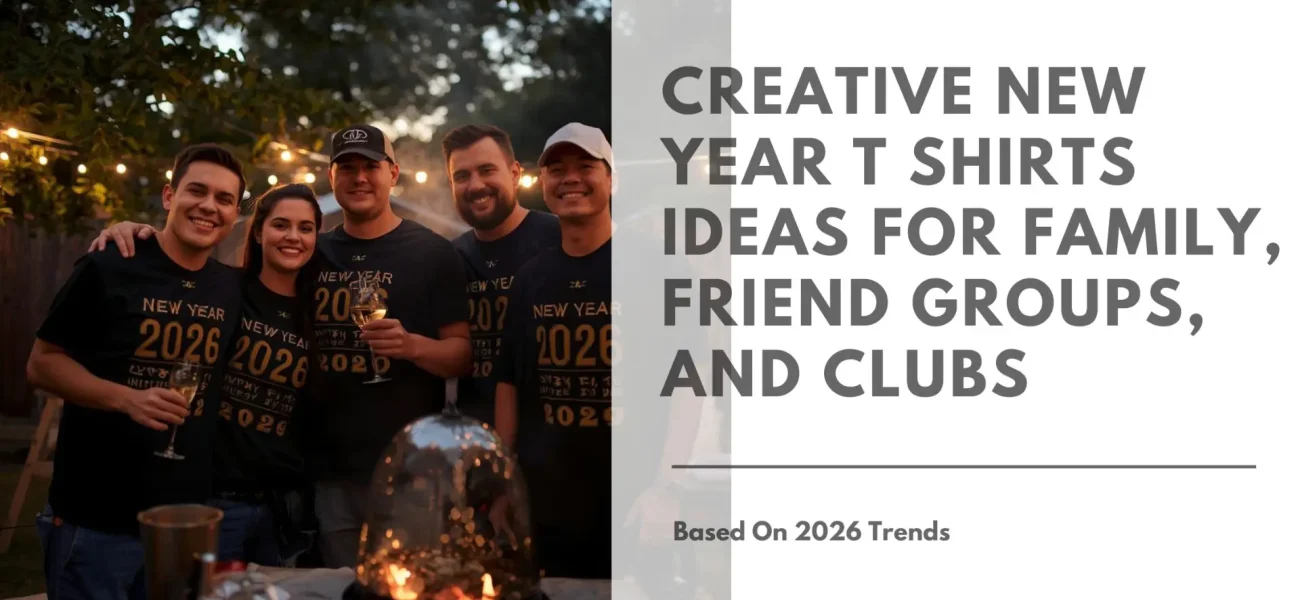Creative New Year T Shirts Ideas for Family Friend Groups and Clubs Featured Image