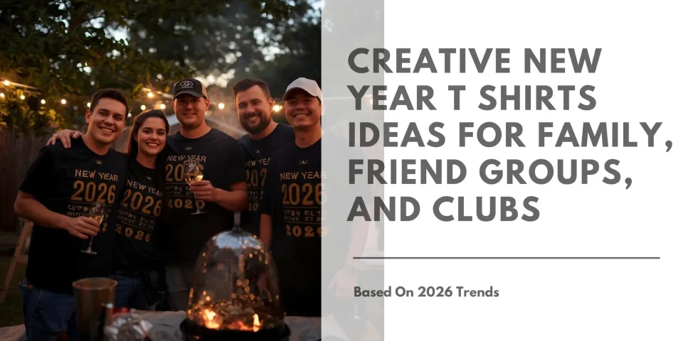 Creative New Year T Shirts Ideas for Family Friend Groups and Clubs Featured Image