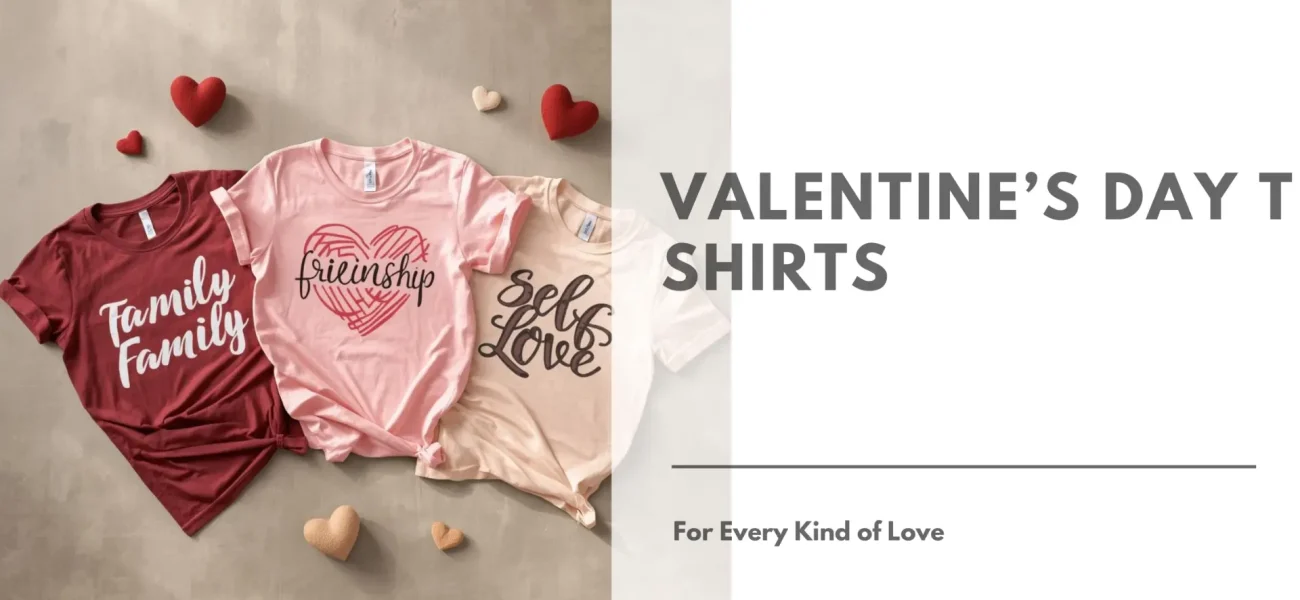 Valentine’s Day T Shirts for Every Kind of Love Featured Image