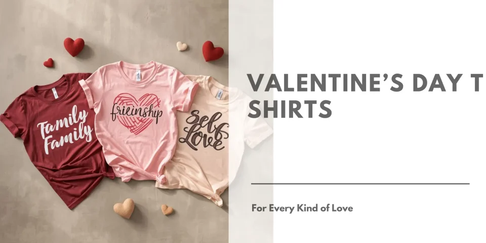 Valentine’s Day T Shirts for Every Kind of Love Featured Image