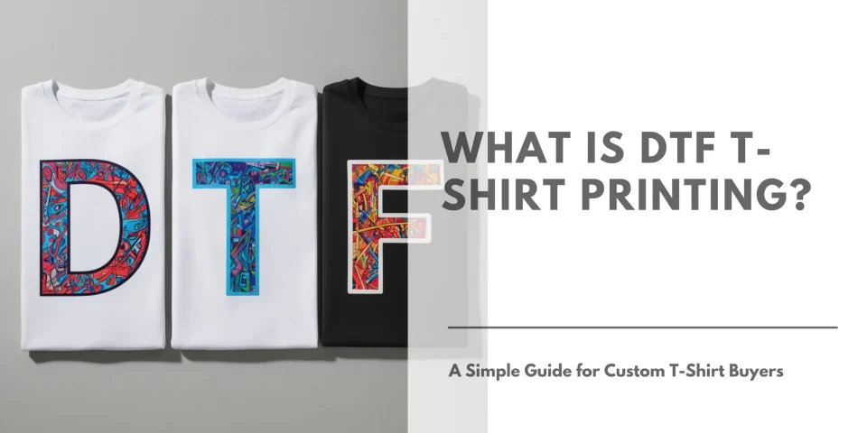 What Is DTF T-shirt Printing A Simple Guide for Custom T-Shirt Buyers Featured Image
