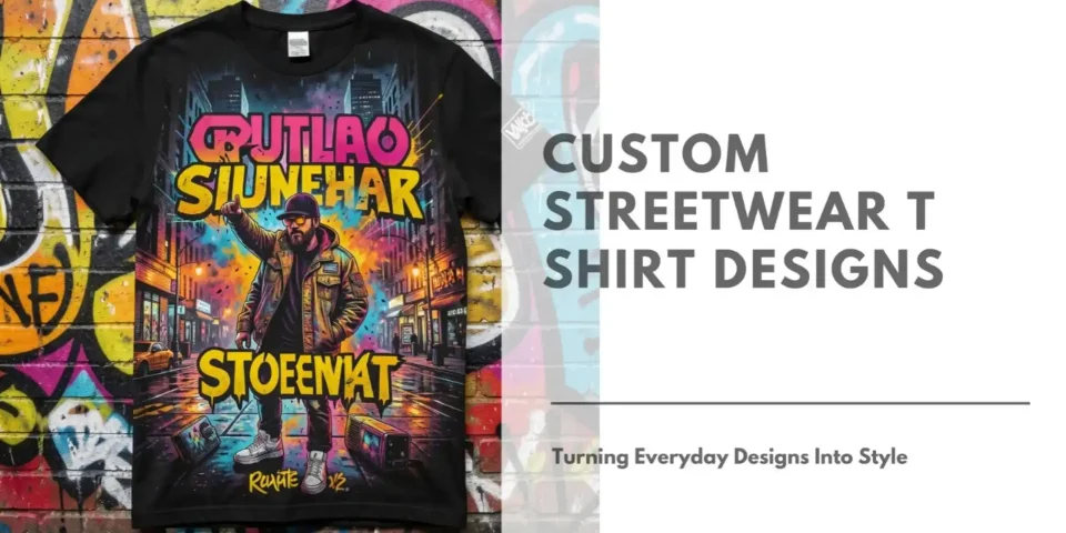 Custom Streetwear T shirt Designs Turning Everyday Designs Into Style Featured Image