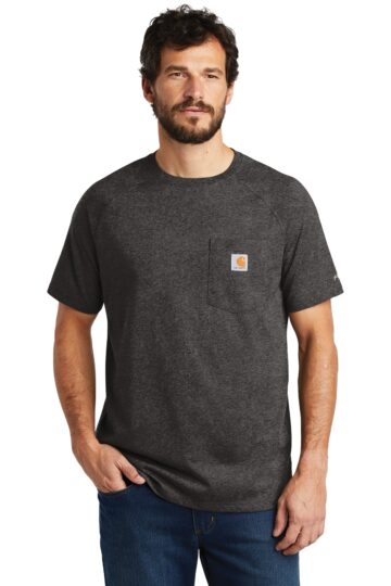 DISCONTINUED Carhartt Force Cotton Delmont Short Sleeve T-Shirt. CT100410