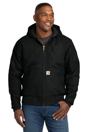 Carhartt Tall Quilted-Flannel-Lined Duck Active Jac. CTT106677