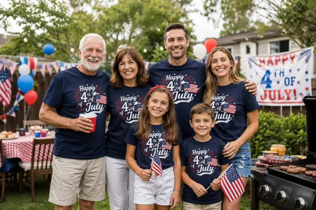 Independence day family party