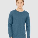Liberty Bags 3501CVC Heather CVC Long Sleeve Tee Liberty Bags 3501CVC Heather CVC Long Sleeve Tee