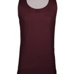 Maroon/ White