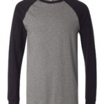Bayside 3000 Men’s Long Sleeve Jersey Baseball Tee Bayside 3000 Men’s Long Sleeve Jersey Baseball Tee