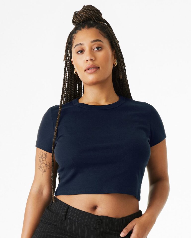BELLA + CANVAS 1010 Women’s Micro Rib Baby Tee