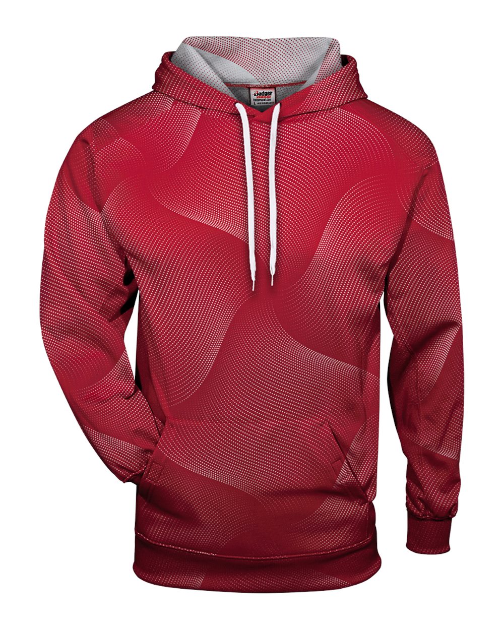 Badger 1413 Men’s Warp Hooded Sweatshirt