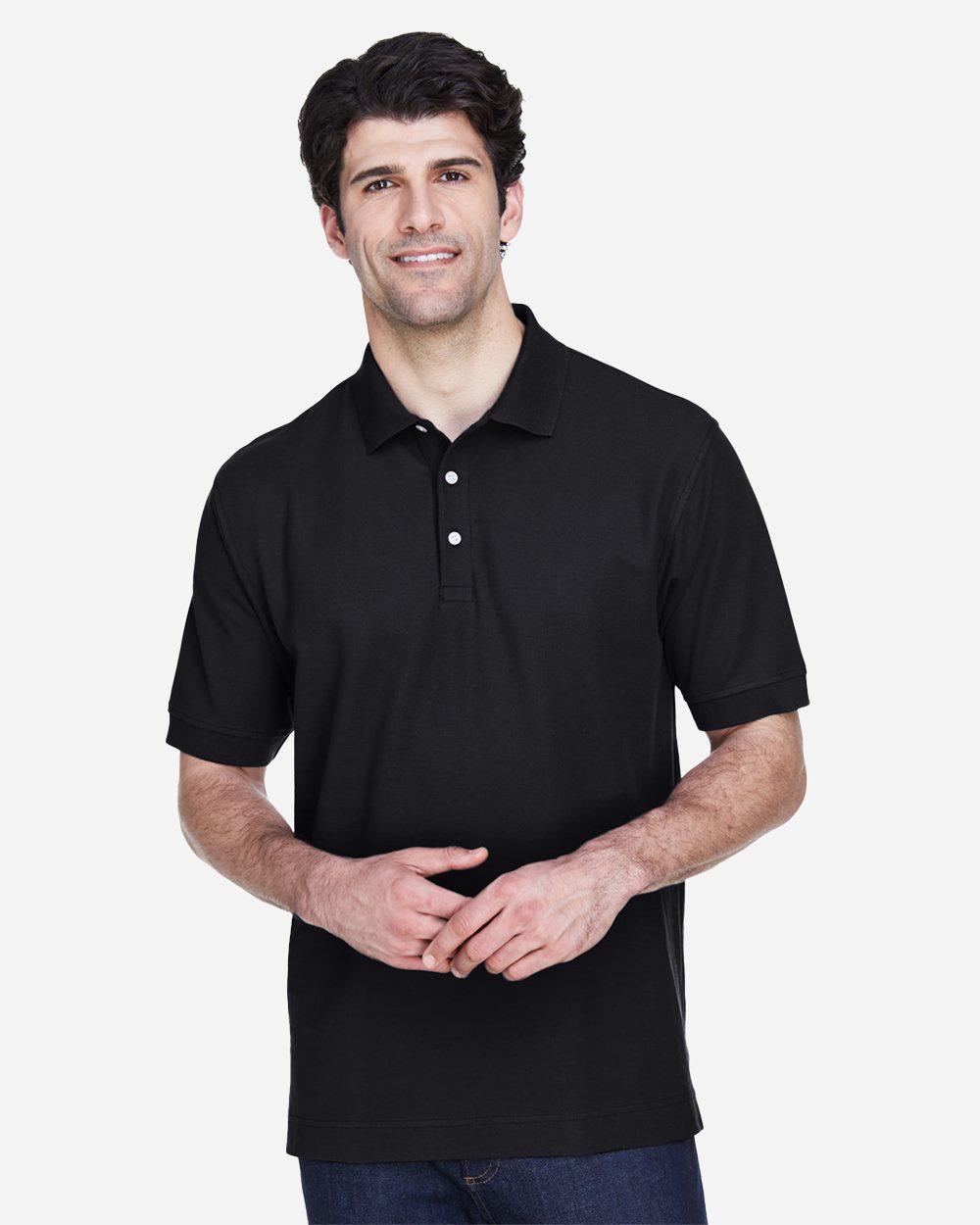 Devon & Jones D100 Men’s Pima Piqué Polo