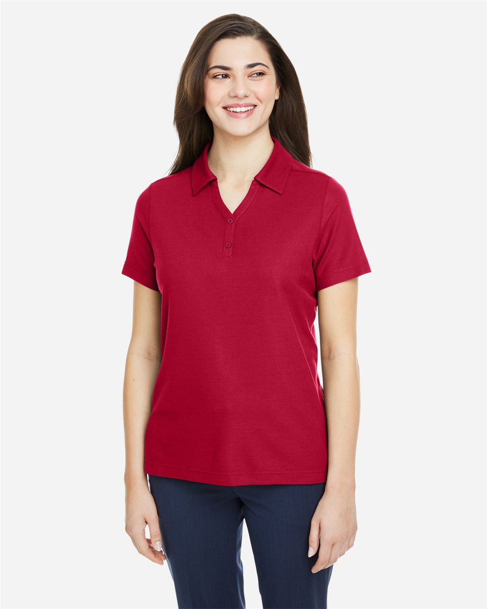 CORE365 CE112W Women’s Fusion ChromaSoft™ Pique Polo CORE365 CE112W Women’s Fusion ChromaSoft™ Pique Polo