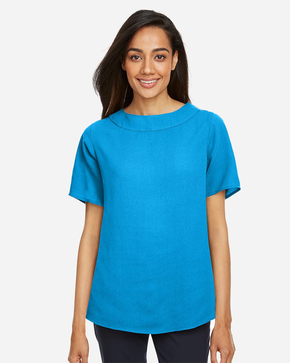 Devon & Jones DP613W Women’s Perfect Fit™ Boat Neck Blouse