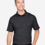 Devon & Jones DG22 Men’s CrownLux Performance® Address Mélange Polo