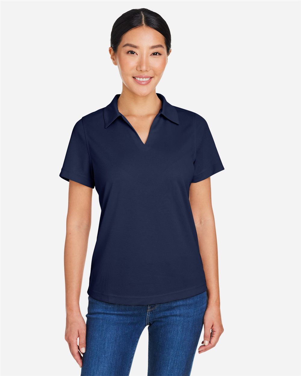 CORE365 CE104W Women’s Market Snag Protect Mesh Polo