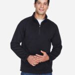 Devon & Jones DG792 Unisex Bristol Sweater Fleece Quarter-Zip Pullover