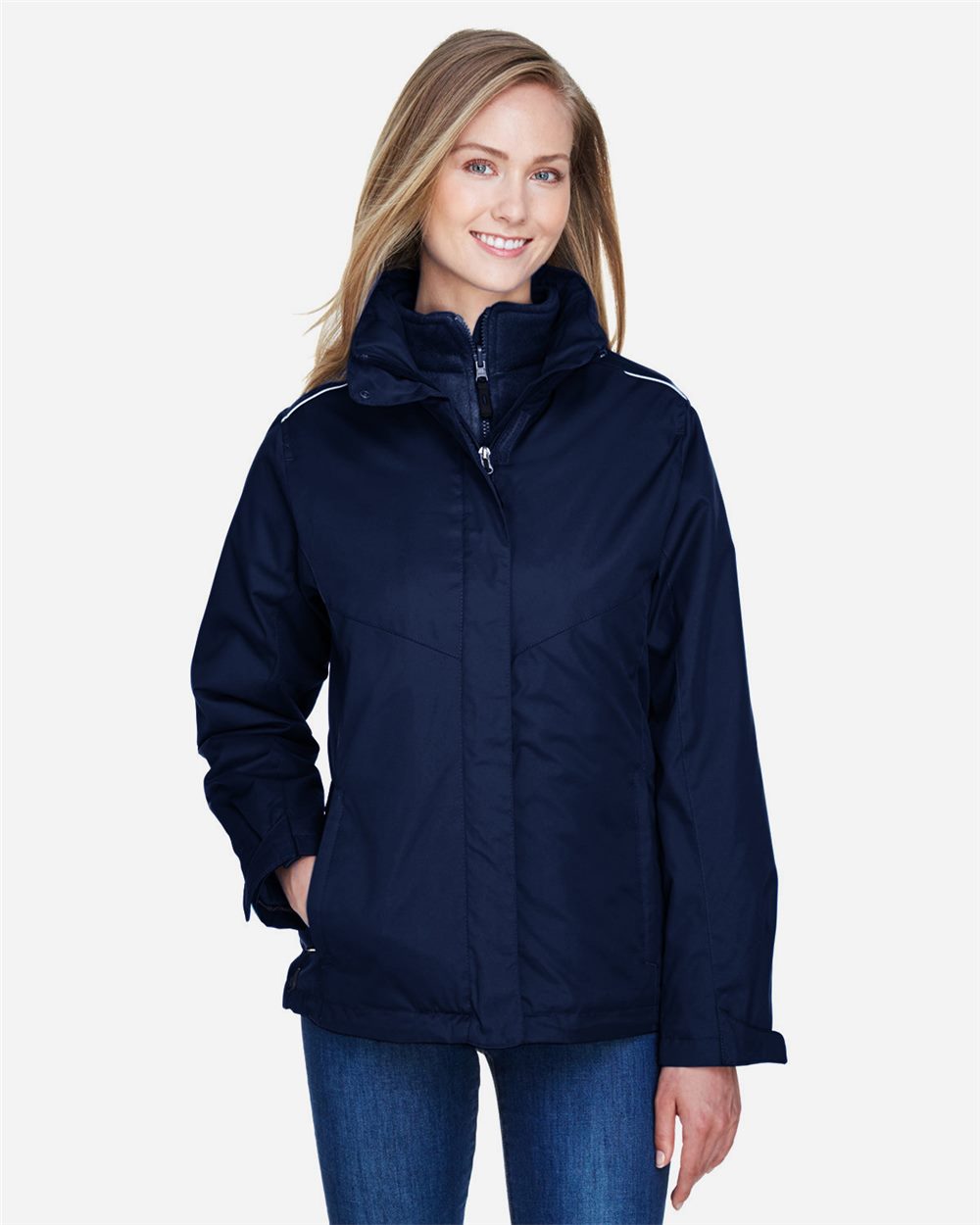 CORE365 78205 Women’s 3-in-1 Jacket with Fleece Liner CORE365 78205 Women’s 3-in-1 Jacket with Fleece Liner