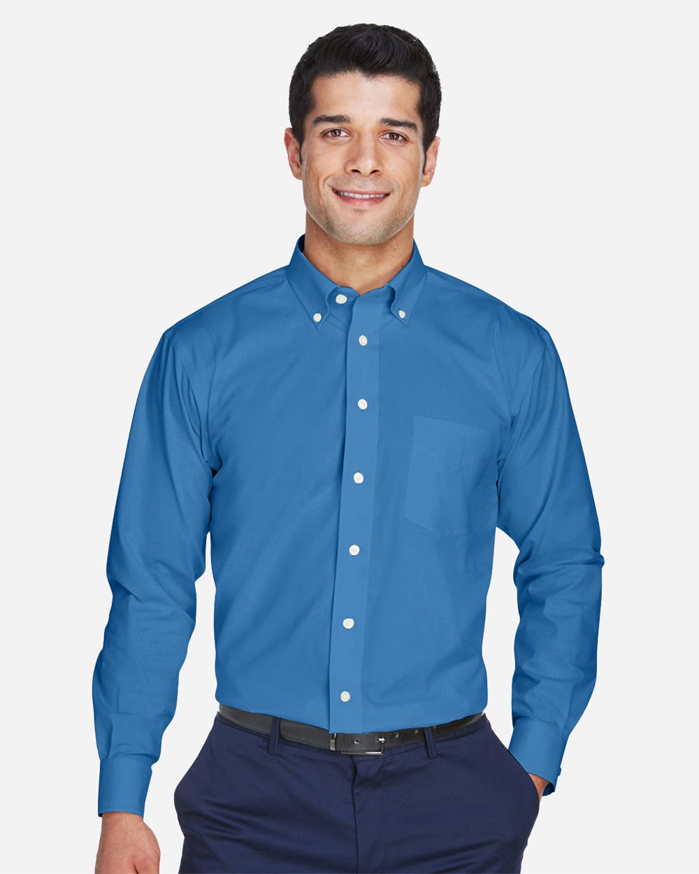 Devon & Jones D630 Men’s Crown Collection® Oxford Woven Dress Shirt