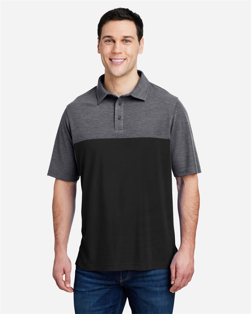 CORE365 CE112C Men’s Fusion ChromaSoft™ Colorblock Polo CORE365 CE112C Men’s Fusion ChromaSoft™ Colorblock Polo