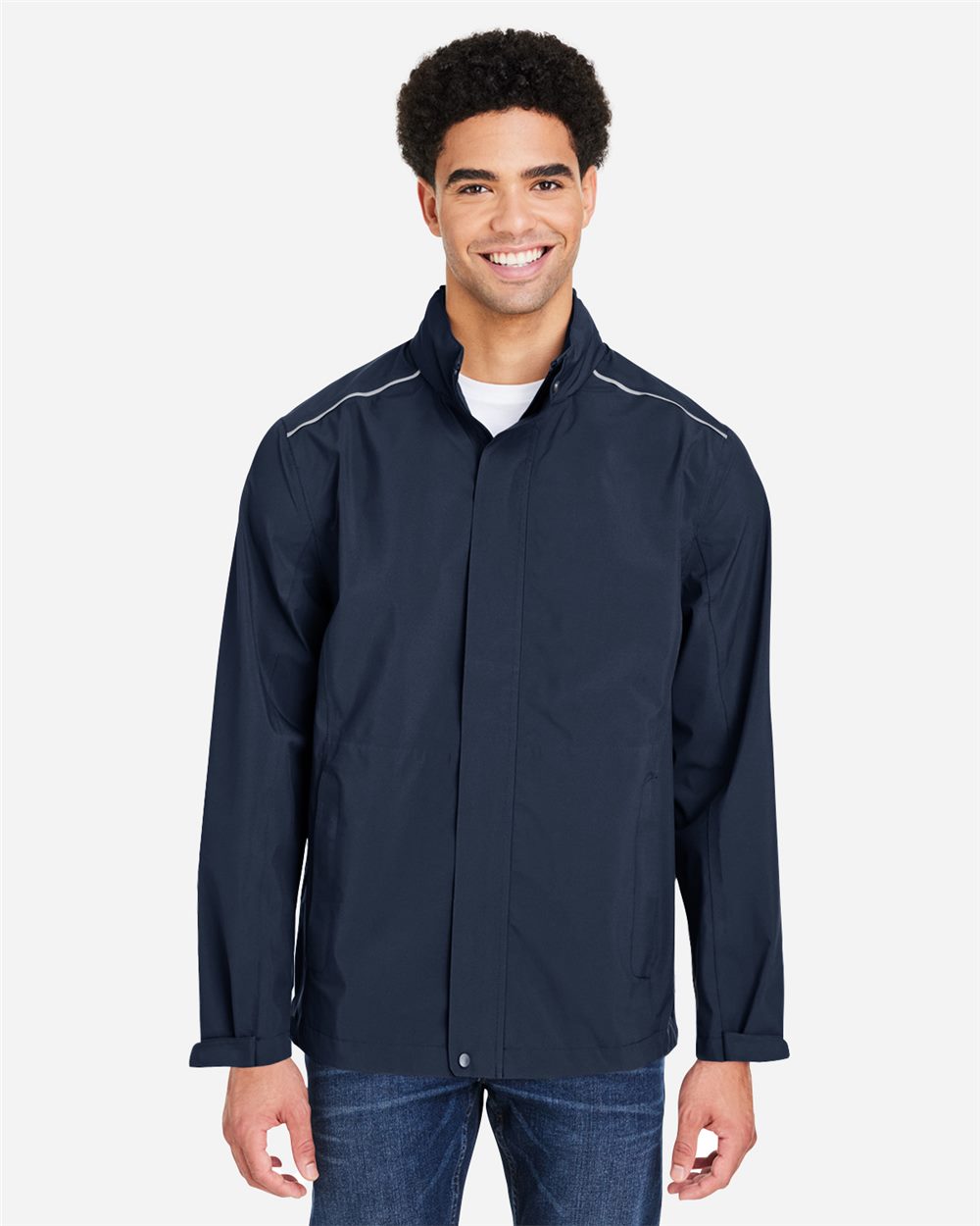 CORE365 CE712 Men’s Barrier Packable Rain Jacket