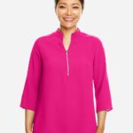 Devon & Jones DP611W Women’s Perfect Fit™ Three-Quarter Sleeve Crepe Tunic