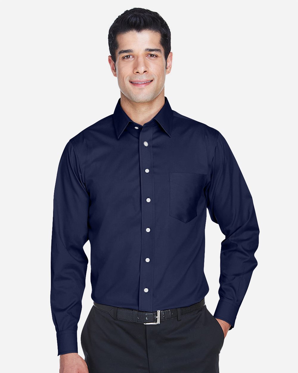 Devon & Jones DG530T Men’s Tall Crown Collection® Solid Stretch Twill Woven Dress Shirt Devon & Jones DG530T Men’s Tall Crown Collection® Solid Stretch Twill Woven Dress Shirt