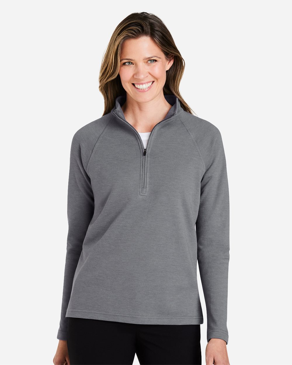 Devon & Jones DG481WZ Women’s New Classics® Charleston Quarter-Zip Pullover Devon & Jones DG481WZ Women’s New Classics® Charleston Quarter-Zip Pullover