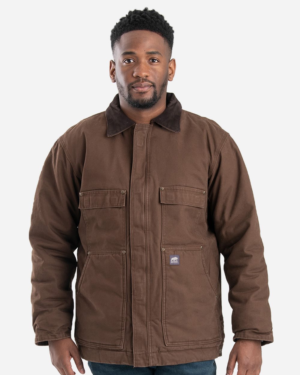 Berne Apparel CH377 Men’s Highland Washed Chore Jacket