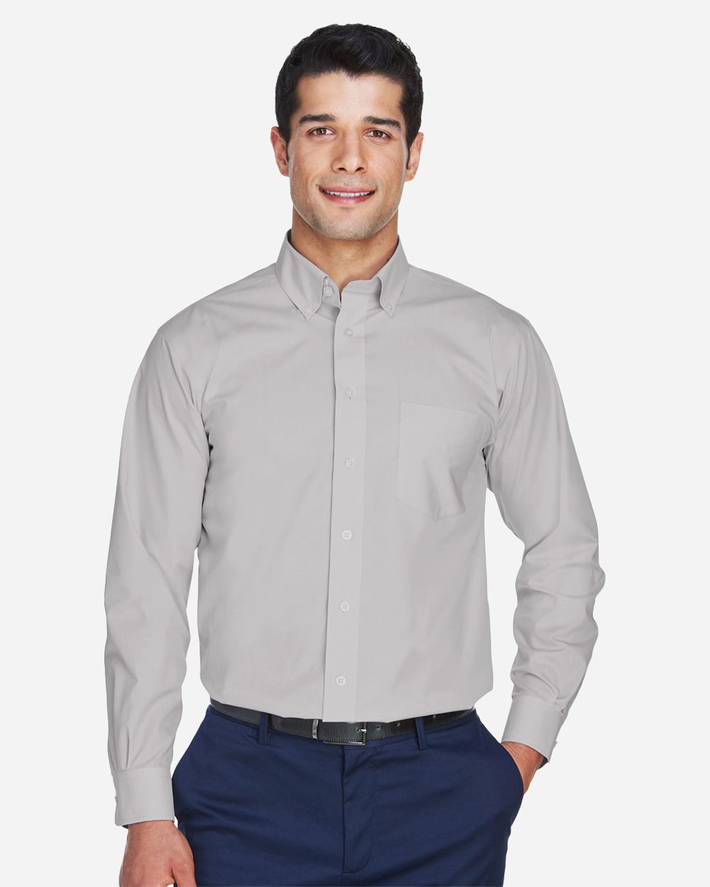 Devon & Jones D620 Men’s Crown Collection® Broadcloth Woven Dress Shirt