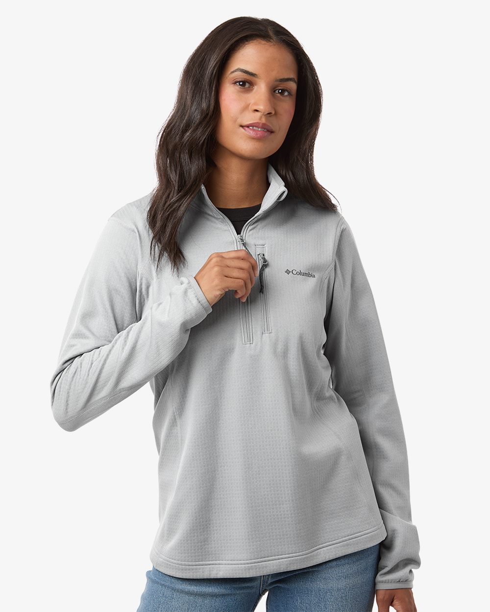 Columbia 213624 Women’s Essential Hike™ Grid Fleece Half-Zip Pullover