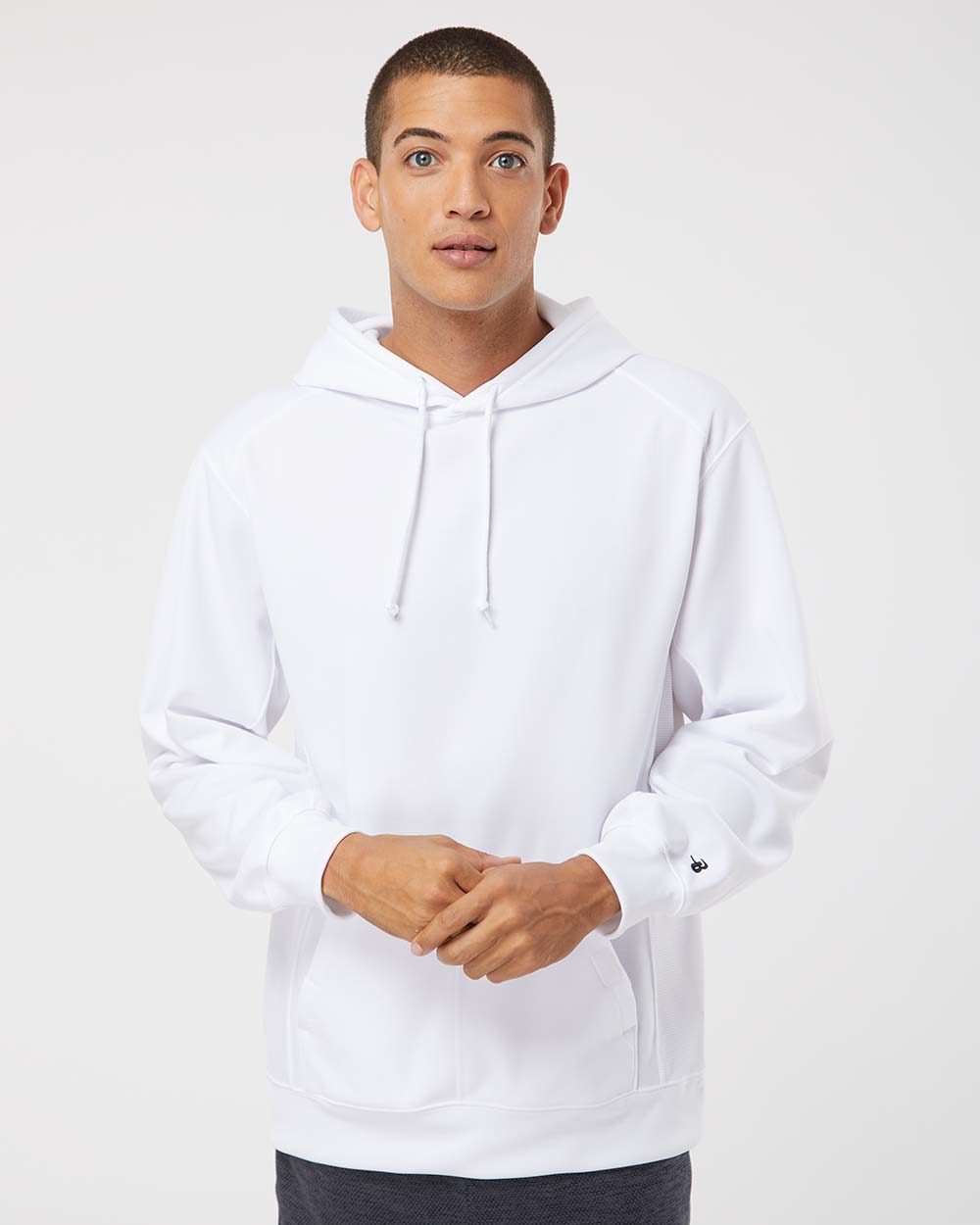 Badger 1454 Men’s Performance Fleece Hooded Sweatshirt Badger 1454 Men’s Performance Fleece Hooded Sweatshirt