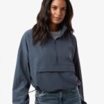 Boxercraft BW5204 Women’s Stretch Woven Quarter-Zip Pullover