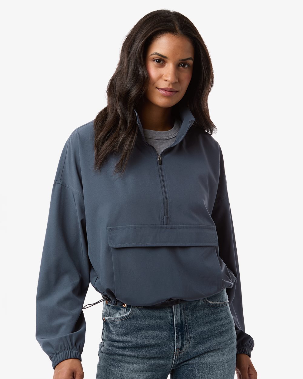 Boxercraft BW5204 Women’s Stretch Woven Quarter-Zip Pullover