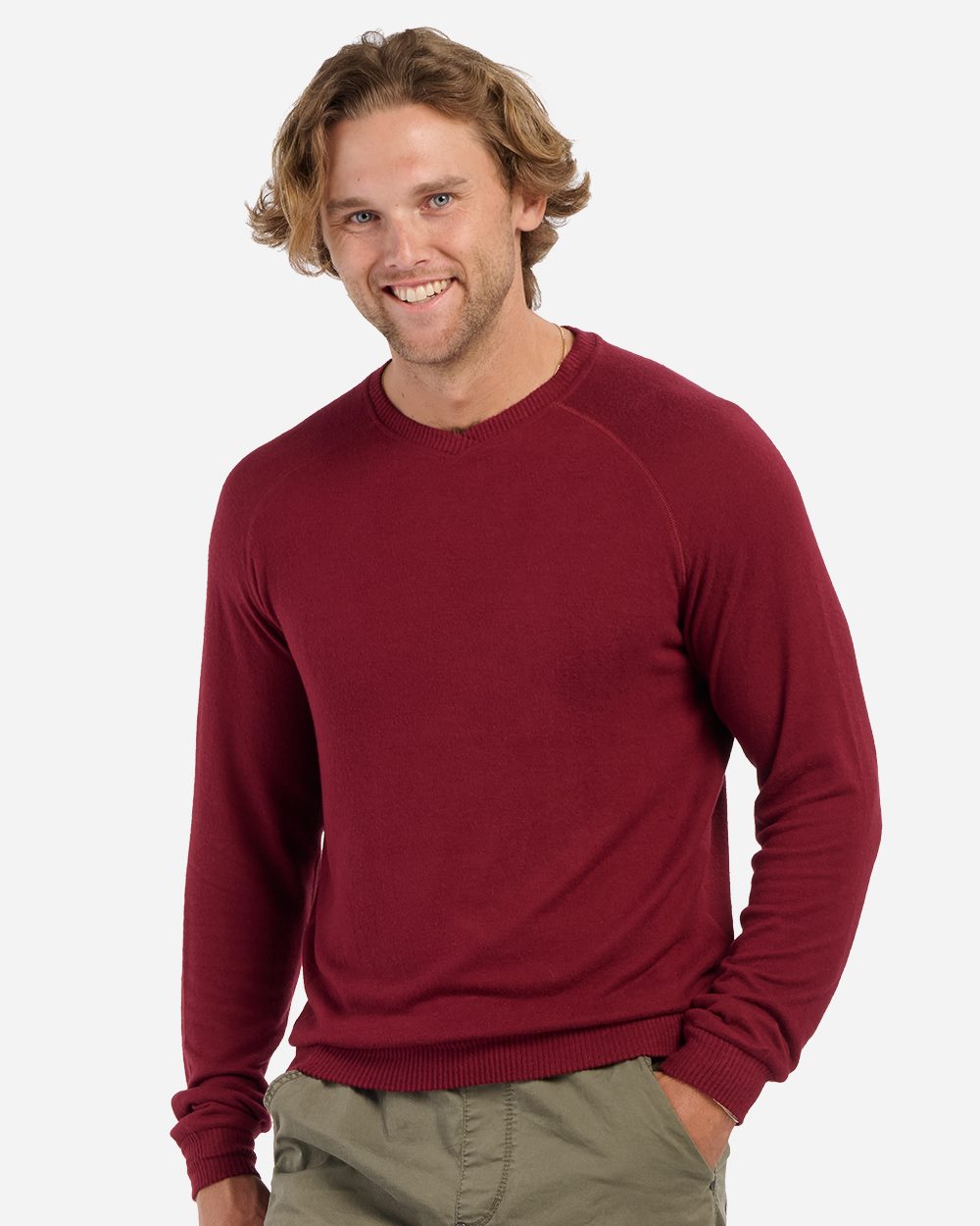 Boxercraft BM1201 Men’s Cuddle Cross-Neck Sweater