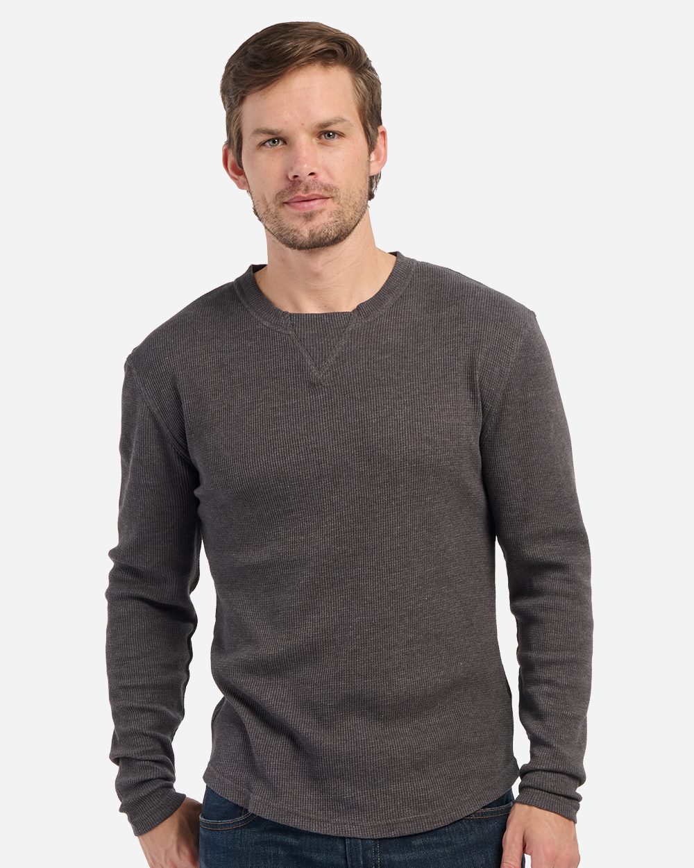 Boxercraft BM3103 Men’s Waffle Knit Long Sleeve T-Shirt Boxercraft BM3103 Men’s Waffle Knit Long Sleeve T-Shirt