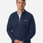 Adidas A2027 Men’s Ultimate365 Wind Quarter-Zip Pullover