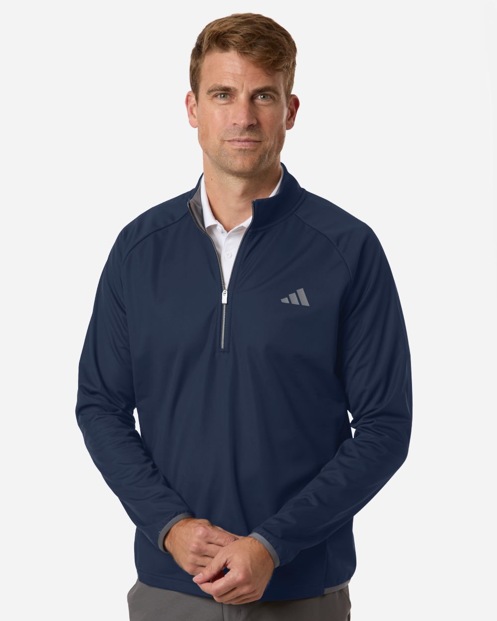 Adidas A2027 Men’s Ultimate365 Wind Quarter-Zip Pullover